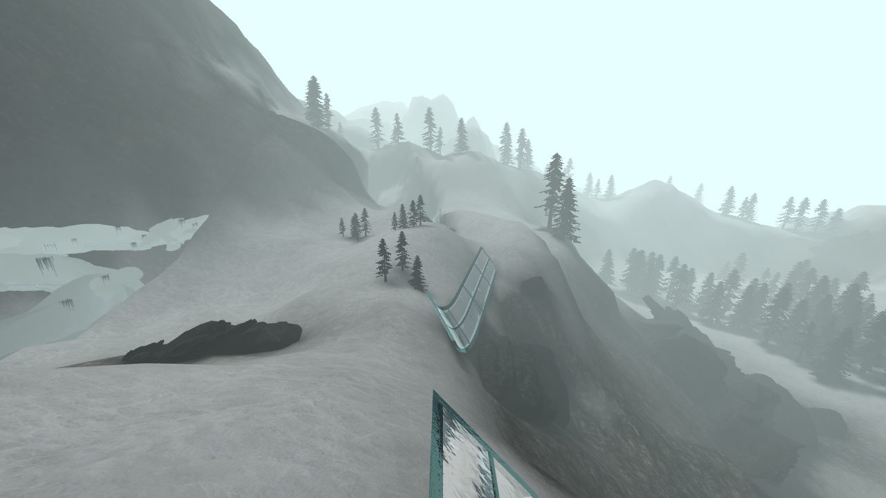 Snowy ramps on surf_boreas
